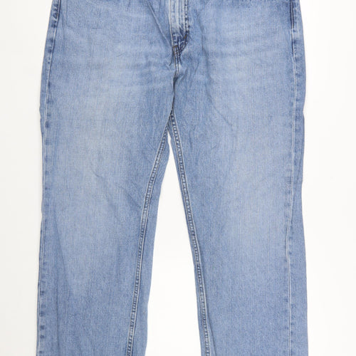 Levi Strauss Men's Blue 559 Regular Fit Straight Jeans W40 L30