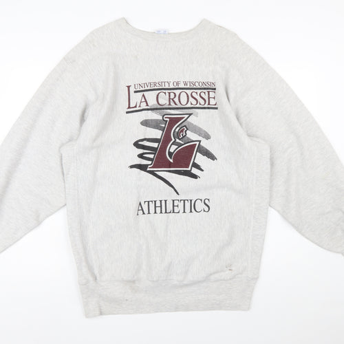 Champion Men’s Grey 2XL Reverse Weave Pullover Sweatshirt University Athletics
