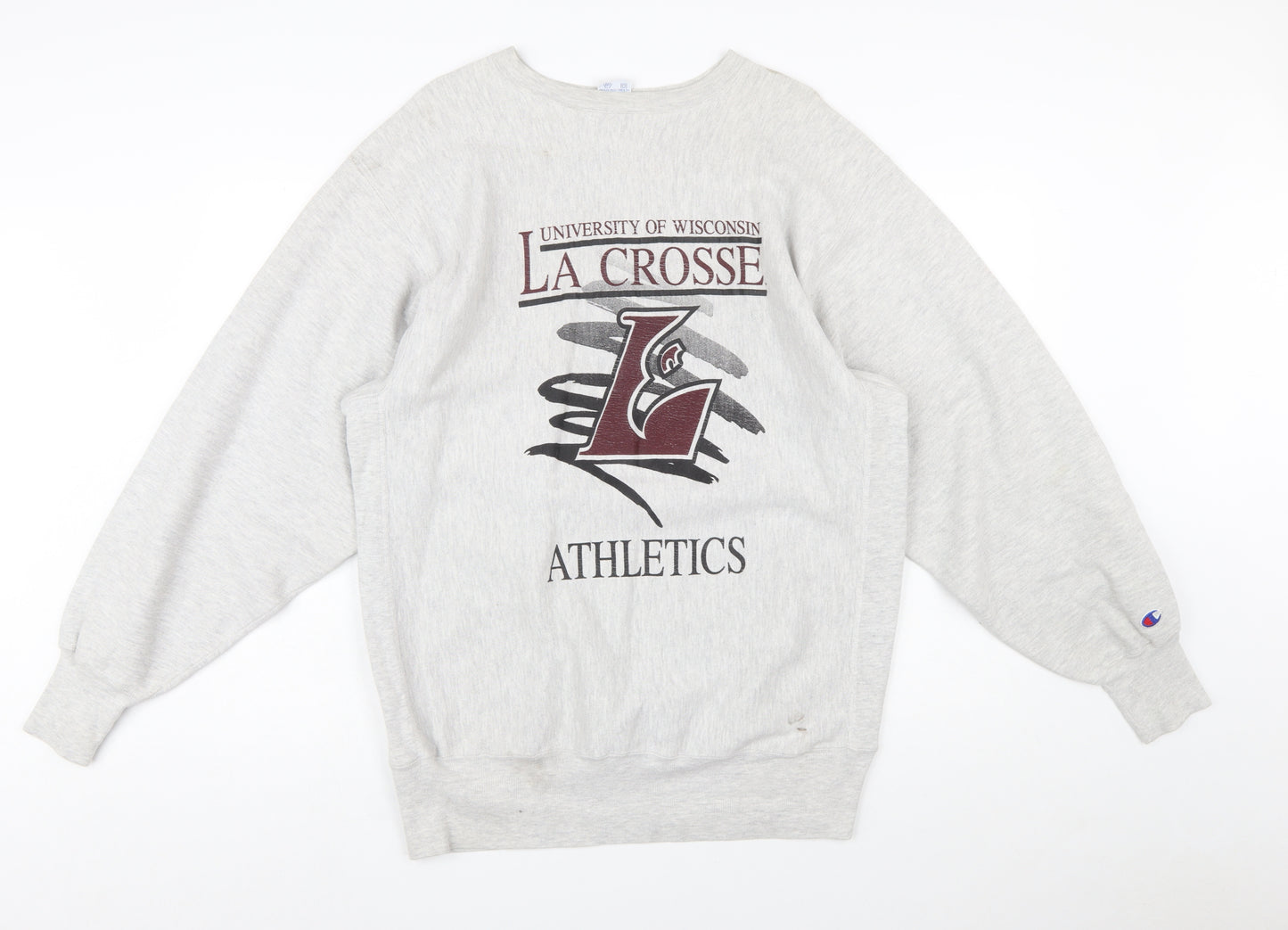 Champion Men’s Grey 2XL Reverse Weave Pullover Sweatshirt University Athletics