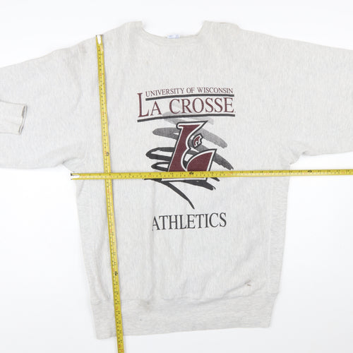 Champion Men’s Grey 2XL Reverse Weave Pullover Sweatshirt University Athletics