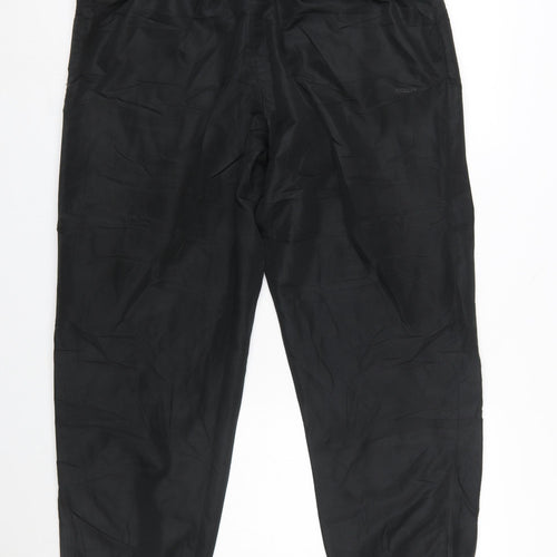 Umbro Men's Black 2XL Jogger Trousers with Ankle Zip