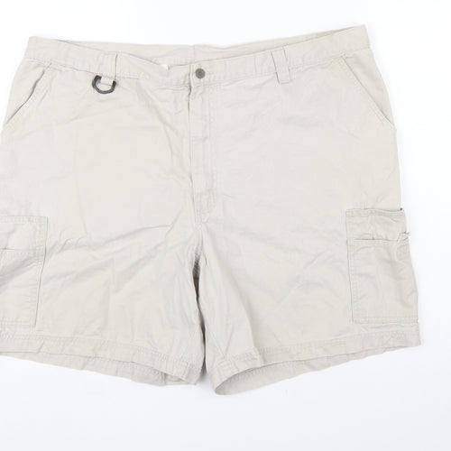 Lee Mens Beige Cargo Shorts Size 44 Cotton Casual Workwear