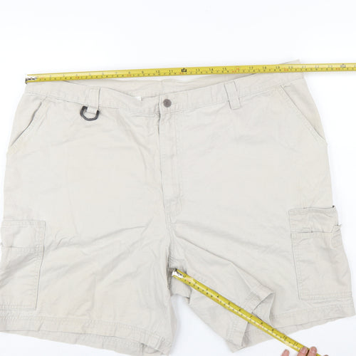 Lee Mens Beige Cargo Shorts Size 44 Cotton Casual Workwear