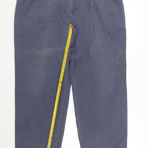 Dockers Men’s Blue Chino Trousers Size 40W 32L Relaxed Fit