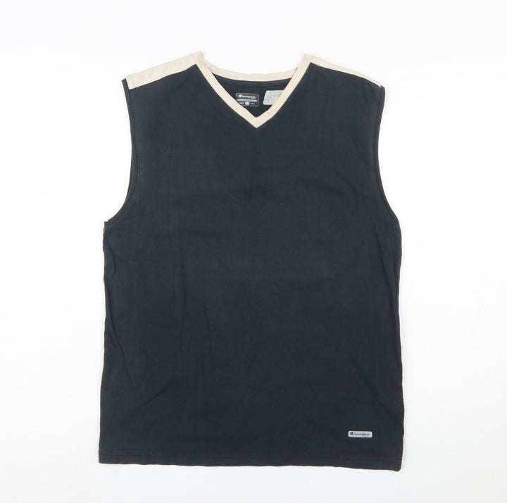 Champion Men's Black 2XL Sleeveless Athletic Tank Top