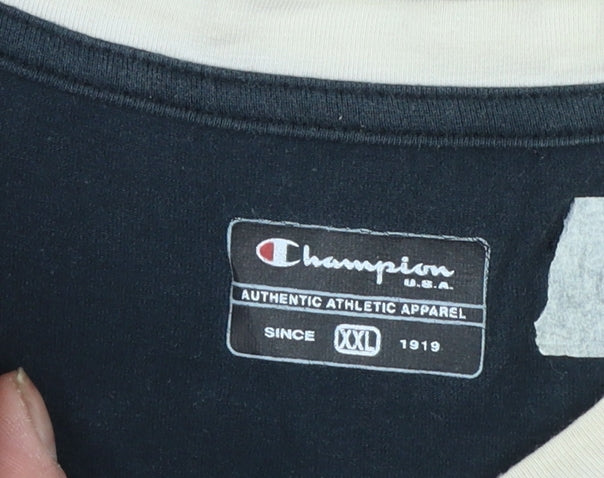 Champion Men's Black 2XL Sleeveless Athletic Tank Top