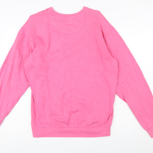 Southern Fried Cotton Women's Pink Pullover Sweatshirt Size S