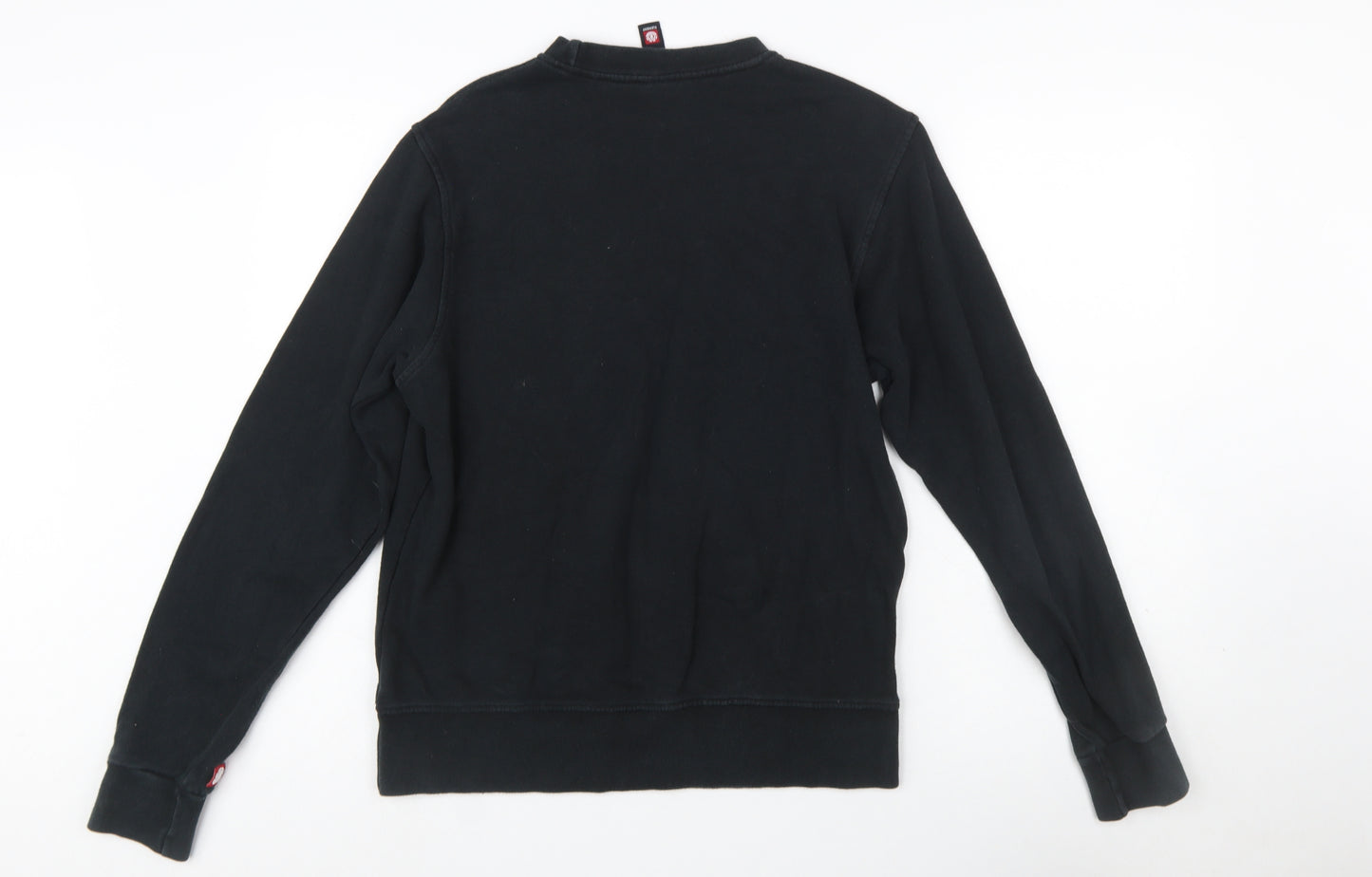 Element Men's Black Small Crew Neck Graphic Sweatshirt