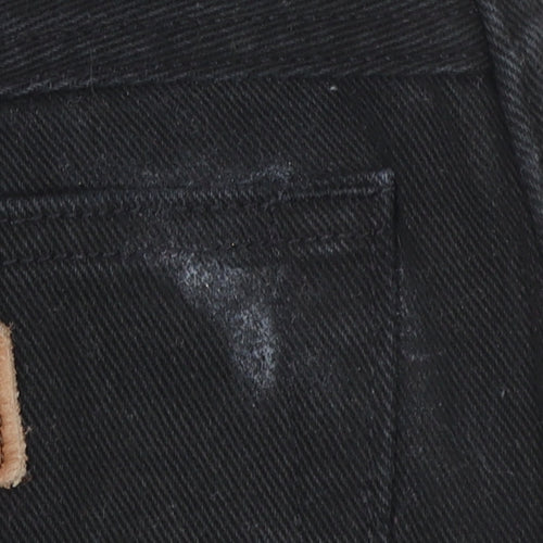 Wrangler Men's Black Regular Fit Straight Leg Jeans W32 L30