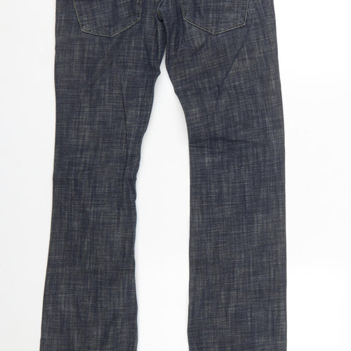 Lee Women Blue Straight Stretch Denim Jeans Size 10