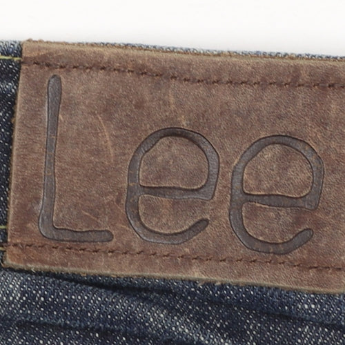 Lee Women Blue Straight Stretch Denim Jeans Size 10