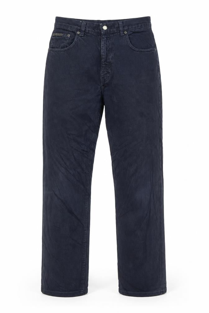 Calvin Klein Men Blue Straight Denim Jeans Size 30 Regular Fit