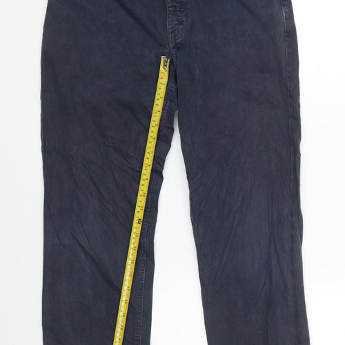 Calvin Klein Men Blue Straight Denim Jeans Size 30 Regular Fit