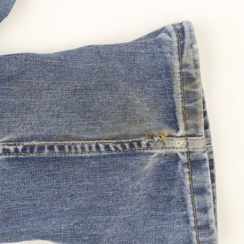 Lee Men's Blue Denim Straight Jeans 30x30 Regular Fit