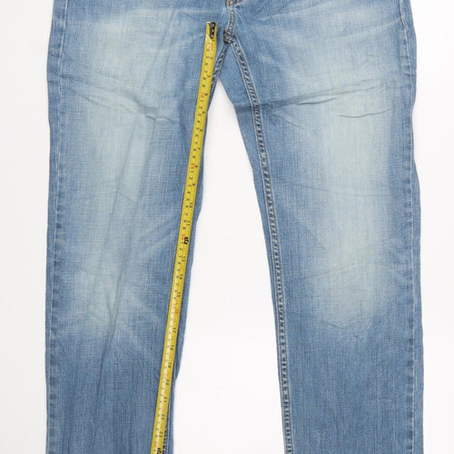 Levi's 514 Men's Blue Regular Straight Fit Jeans W34 L32