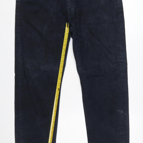 Levi's 502 Men's Blue Regular Fit Straight Jeans W36 L30