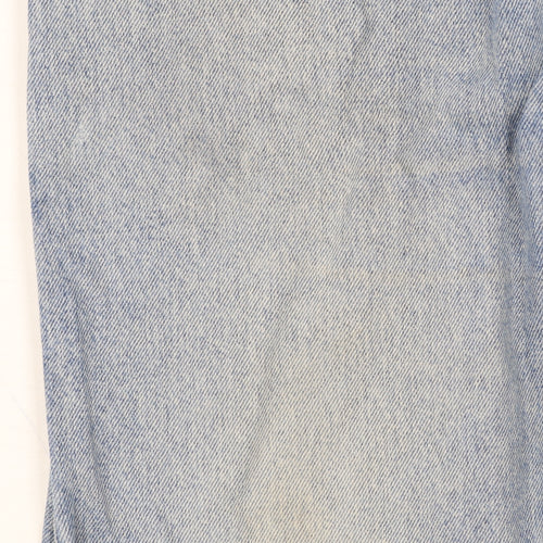 Wrangler Authentics Men's Blue 36x29 Straight Leg Denim Jeans