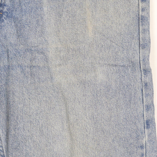Wrangler Authentics Men's Blue 36x29 Straight Leg Denim Jeans
