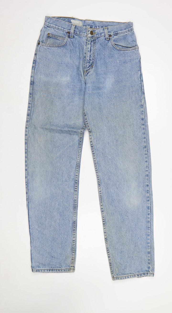 Lee Men's Blue Regular Fit Denim Jeans 32W 32L Retro Style