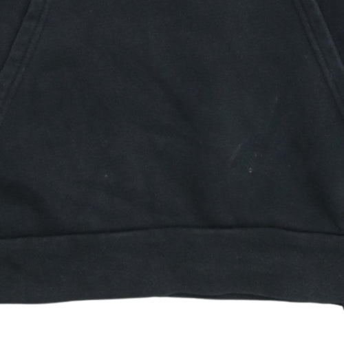 Adidas Men's Black Pullover Hoodie Size S Sports Fleece Sweatshirt
