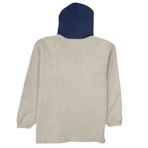 FILA Boys Beige Pullover Hoodie 11-12 Years Logo Fleece Sweatshirt