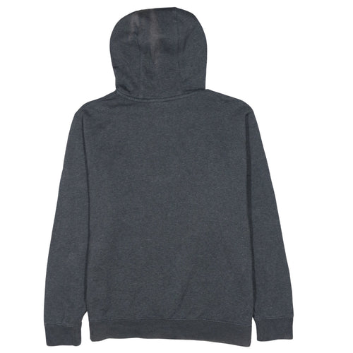 Nike Men's Grey Hooded Long Sleeve Regular Fit Sweatshirt L