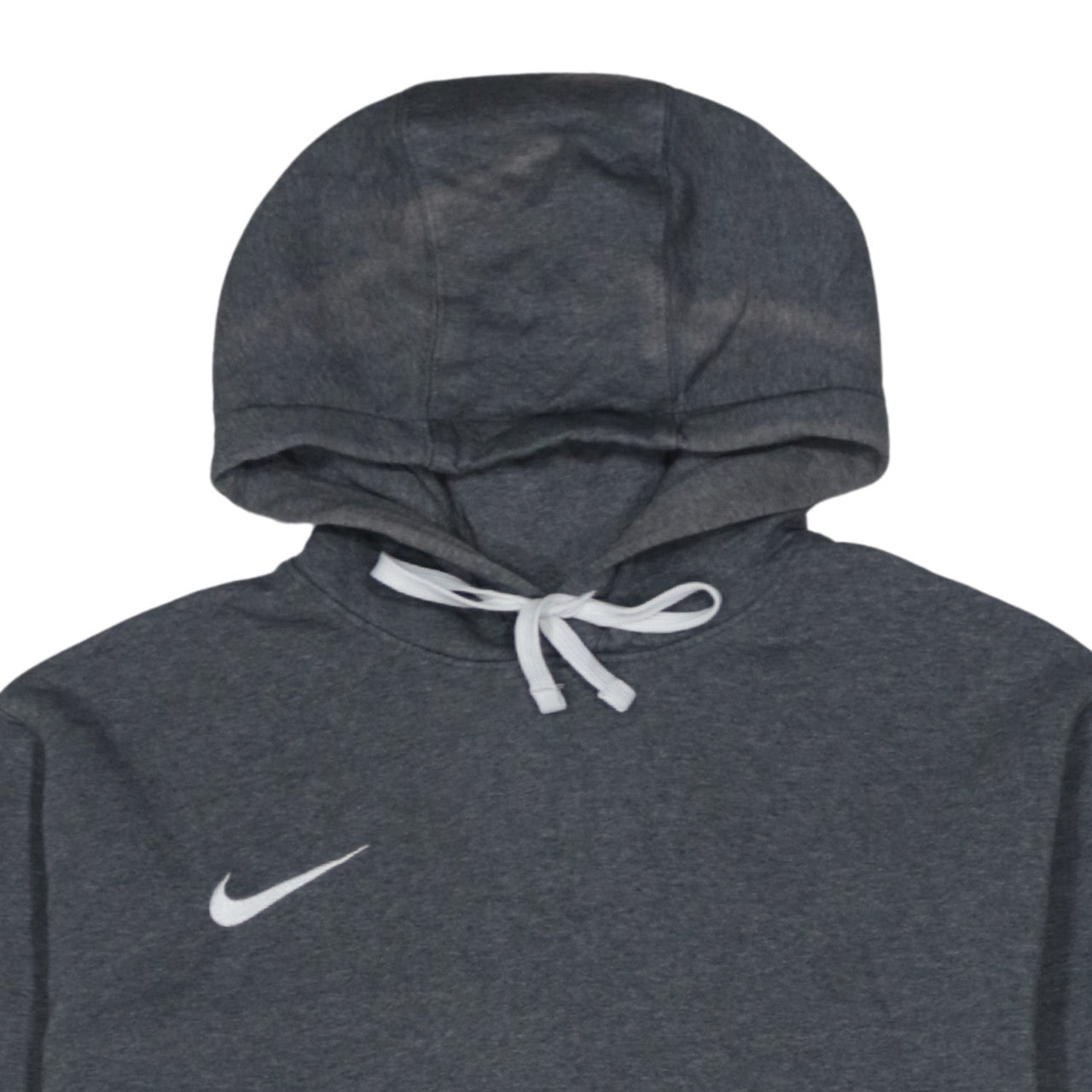Nike Men's Grey Hooded Long Sleeve Regular Fit Sweatshirt L