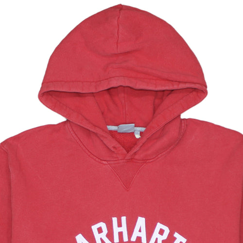 Carhartt WIP Men's Red 2XL Pullover Hoodie Fleece Sweatshirt