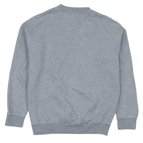 Reserved Men's Grey Moon Graphic Print Pullover Sweatshirt XS