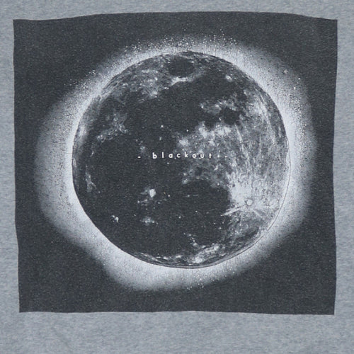 Reserved Men's Grey Moon Graphic Print Pullover Sweatshirt XS