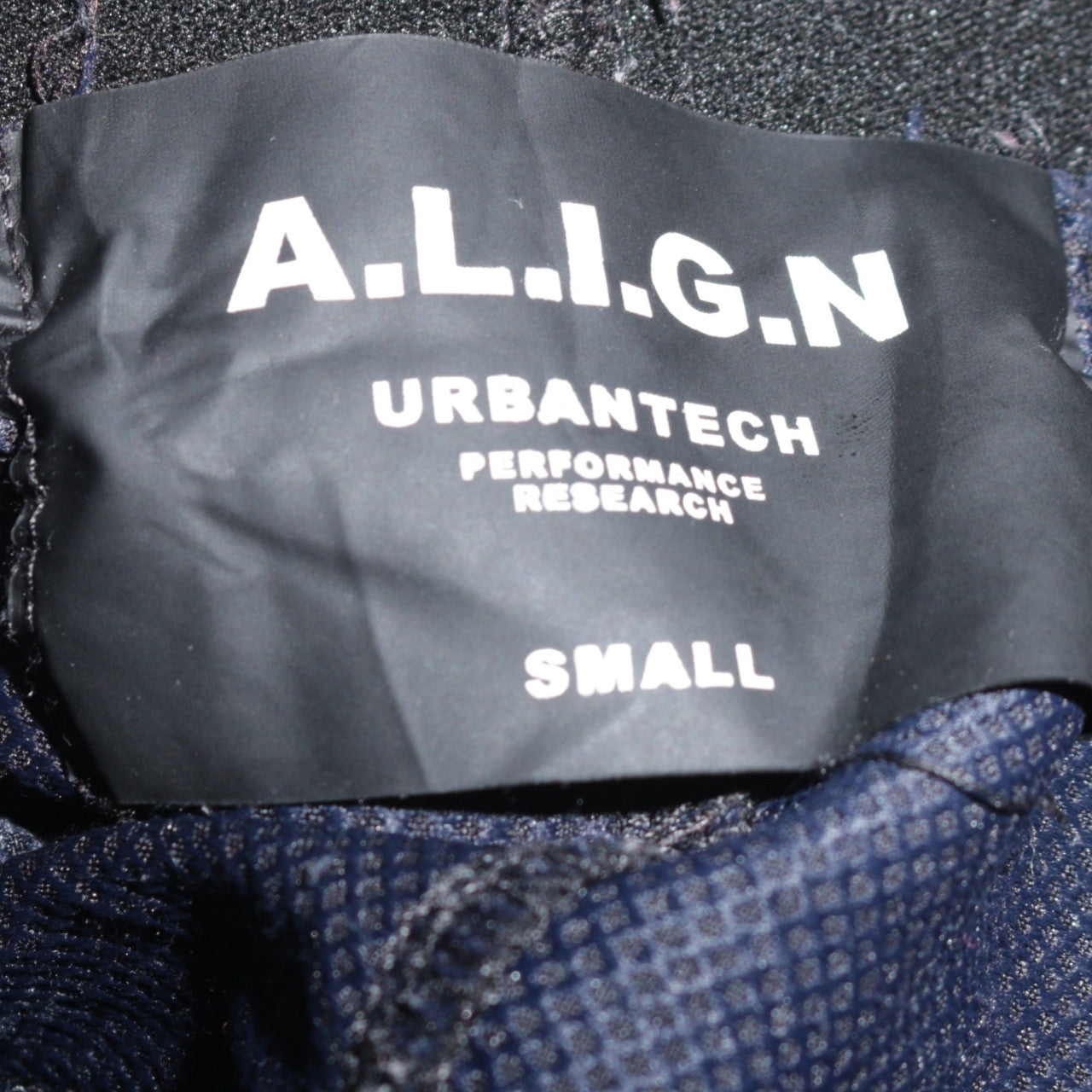 A.L.I.G.N Men’s Black Reflective Athletic Shorts Size S