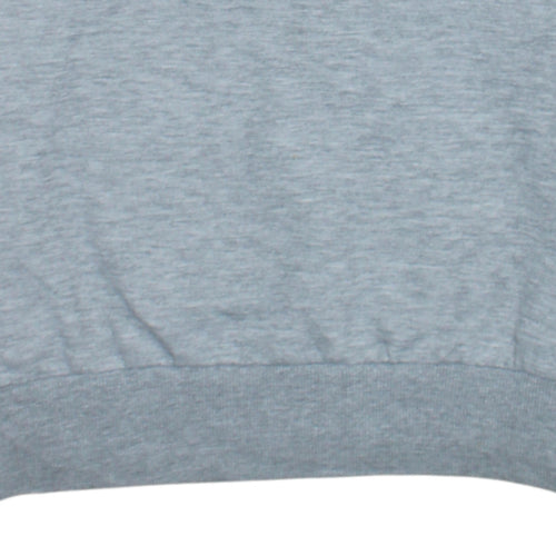 Ellesse Men's Grey Crew Neck Sweatshirt Size L Pullover Logo Sport Top