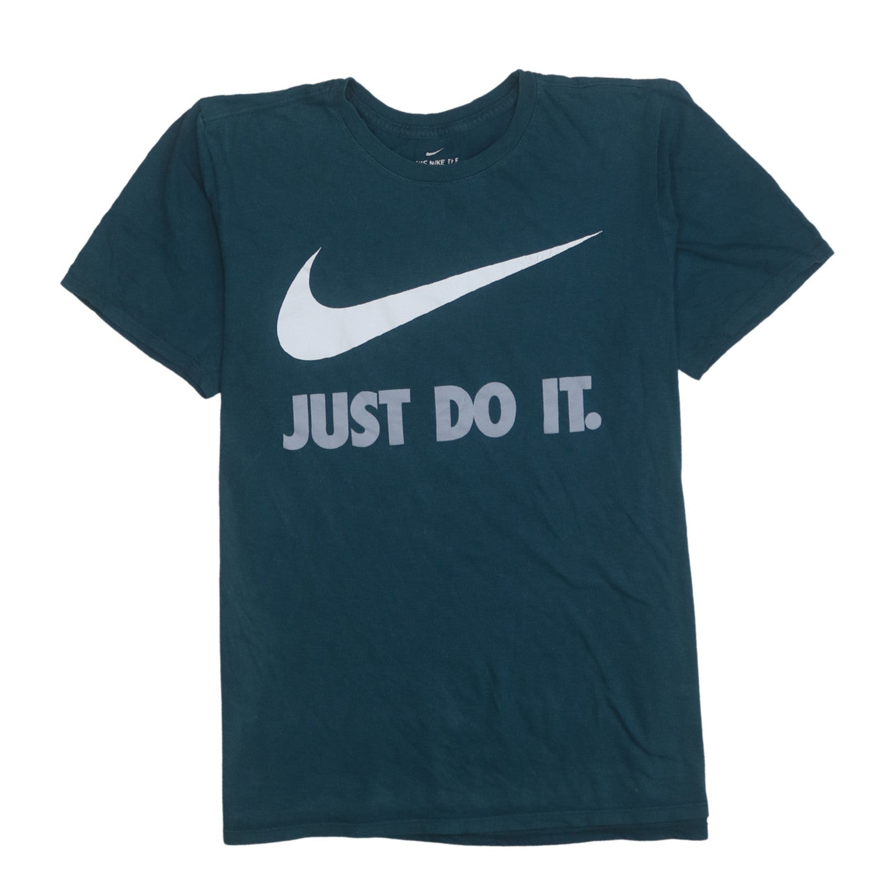 Nike Men's Blue 'Just Do It' Graphic Regular Fit T-Shirt M
