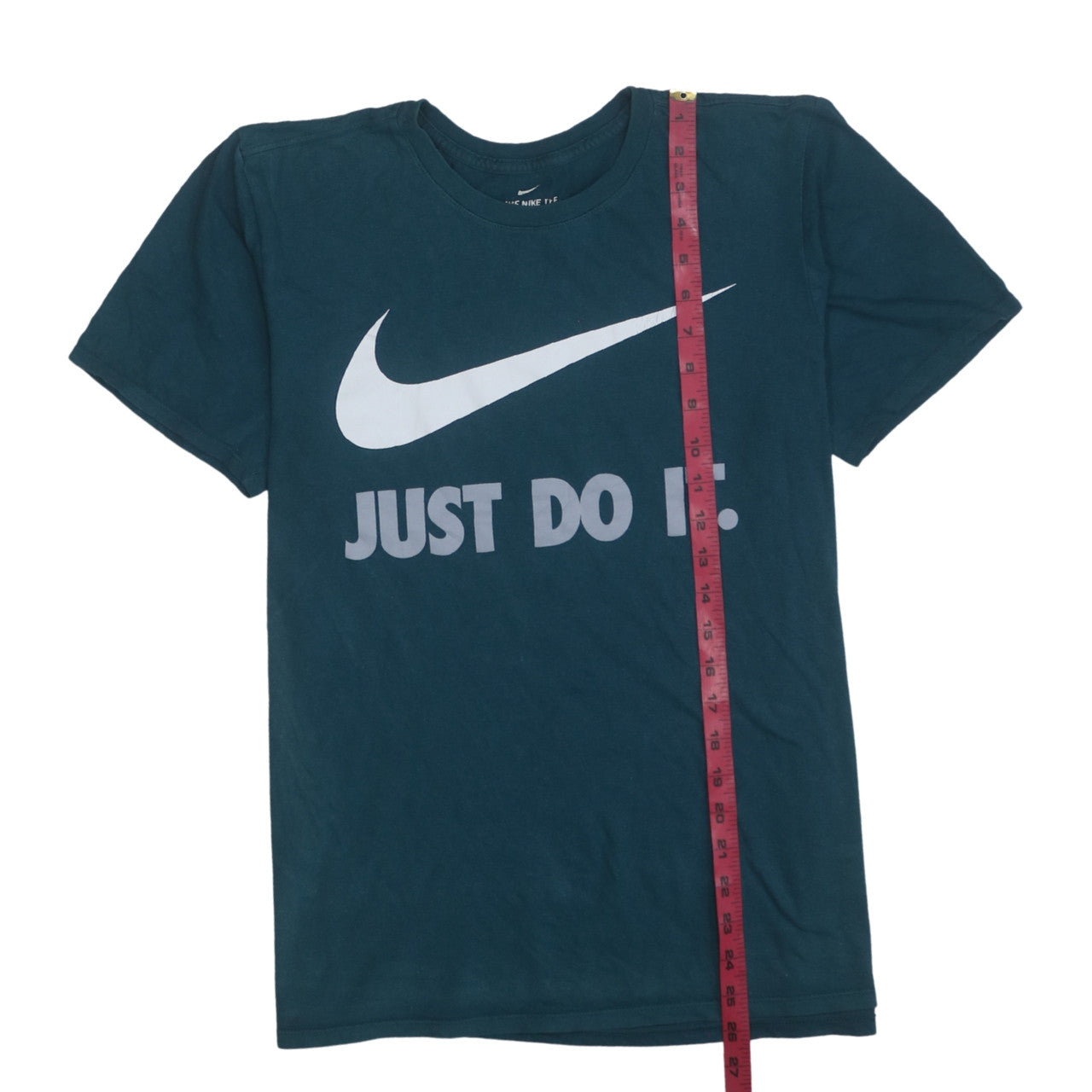 Nike Men's Blue 'Just Do It' Graphic Regular Fit T-Shirt M