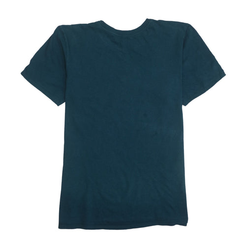 Nike Men's Blue 'Just Do It' Graphic Regular Fit T-Shirt M