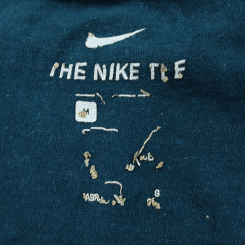 Nike Men's Blue 'Just Do It' Graphic Regular Fit T-Shirt M