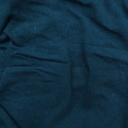 Nike Men's Blue 'Just Do It' Graphic Regular Fit T-Shirt M