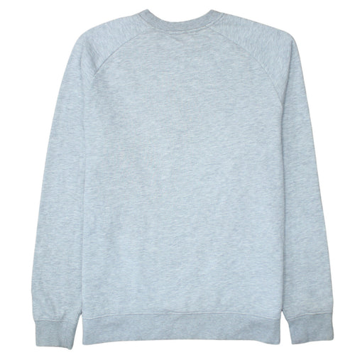 Kappa Mens Grey Logo Pullover Sweatshirt Medium Regular Fit