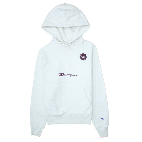 Champion Womens White XS Reverse Weave Pullover Hoodie
