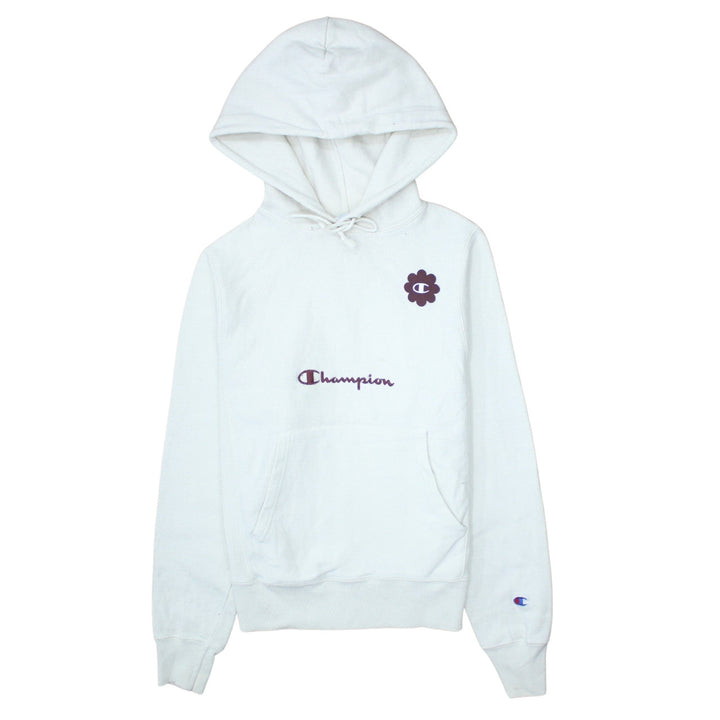 Champion Womens White XS Reverse Weave Pullover Hoodie