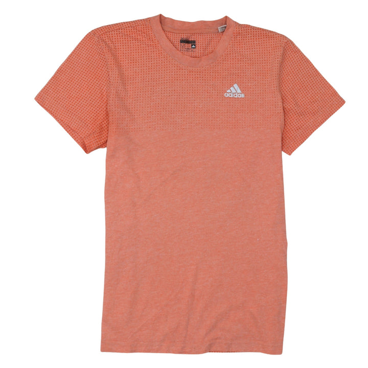Adidas Womens Orange Aeroknit Climalite T-Shirt Size M