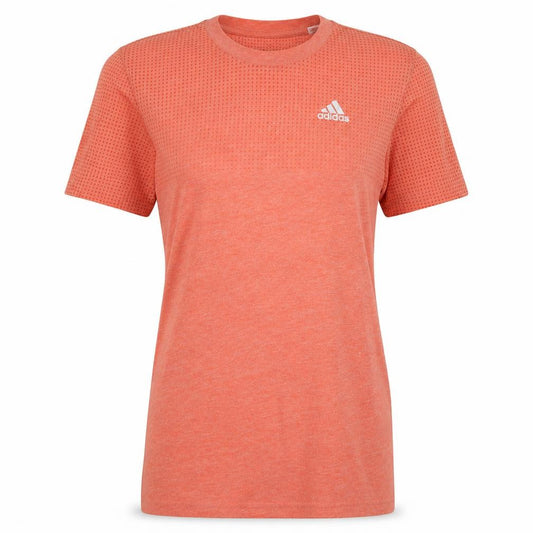 Adidas Womens Orange Aeroknit Climalite T-Shirt Size M