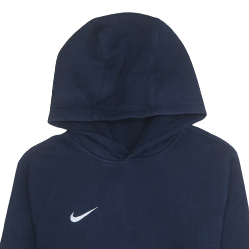 Nike Boys Blue Pullover Hoodie XL Fleece Hooded Sweatshirt