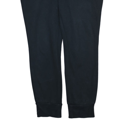 Puma Women's Black Jogger Trousers Size L Comfortable Fleece