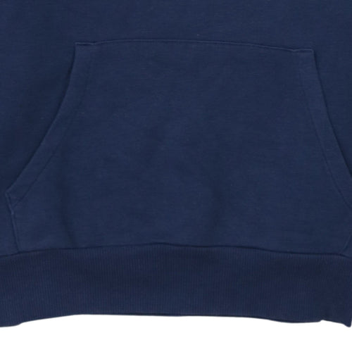 Levi's Boys Blue Pullover Hoodie 16 Years Graphic Logo Cotton Blend