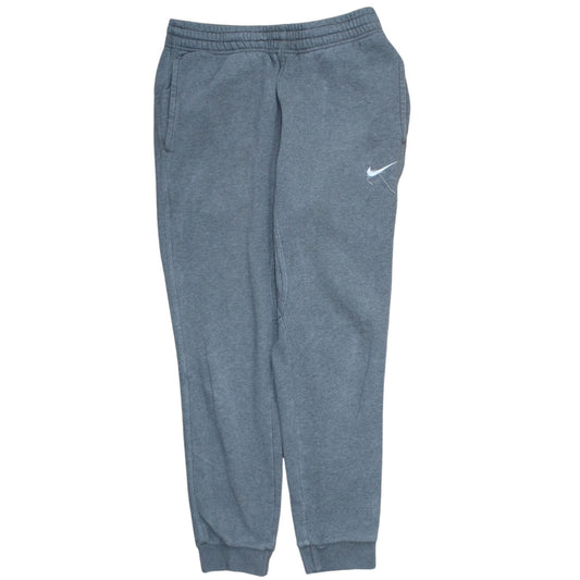 Nike Men's Grey Jogger Sweatpants S Elastic Cuffed Casual Fleece