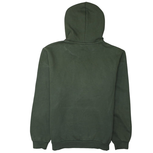 Puma Men's Green Pullover Hoodie Small Regular Fit Fleece Sportswear