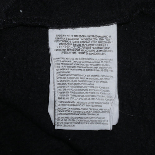 Vans Men's Black XS Crew Neck Pullover Sweatshirt