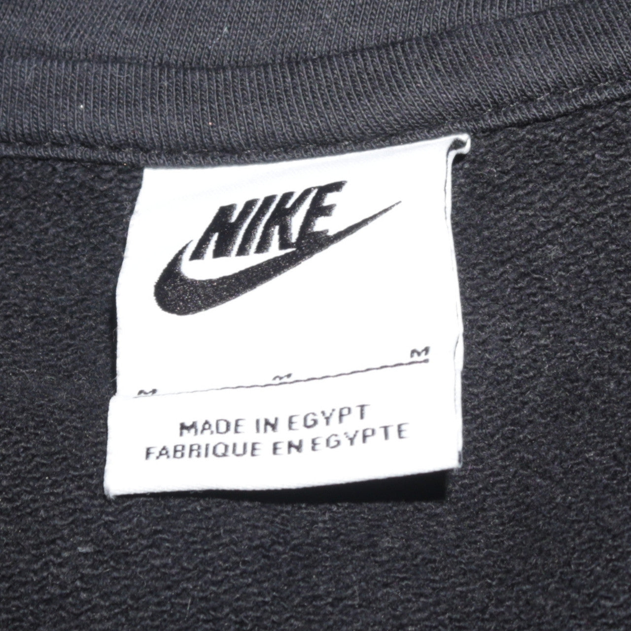 Nike Women Black Pullover Hoodie Medium Graphic Print Logo