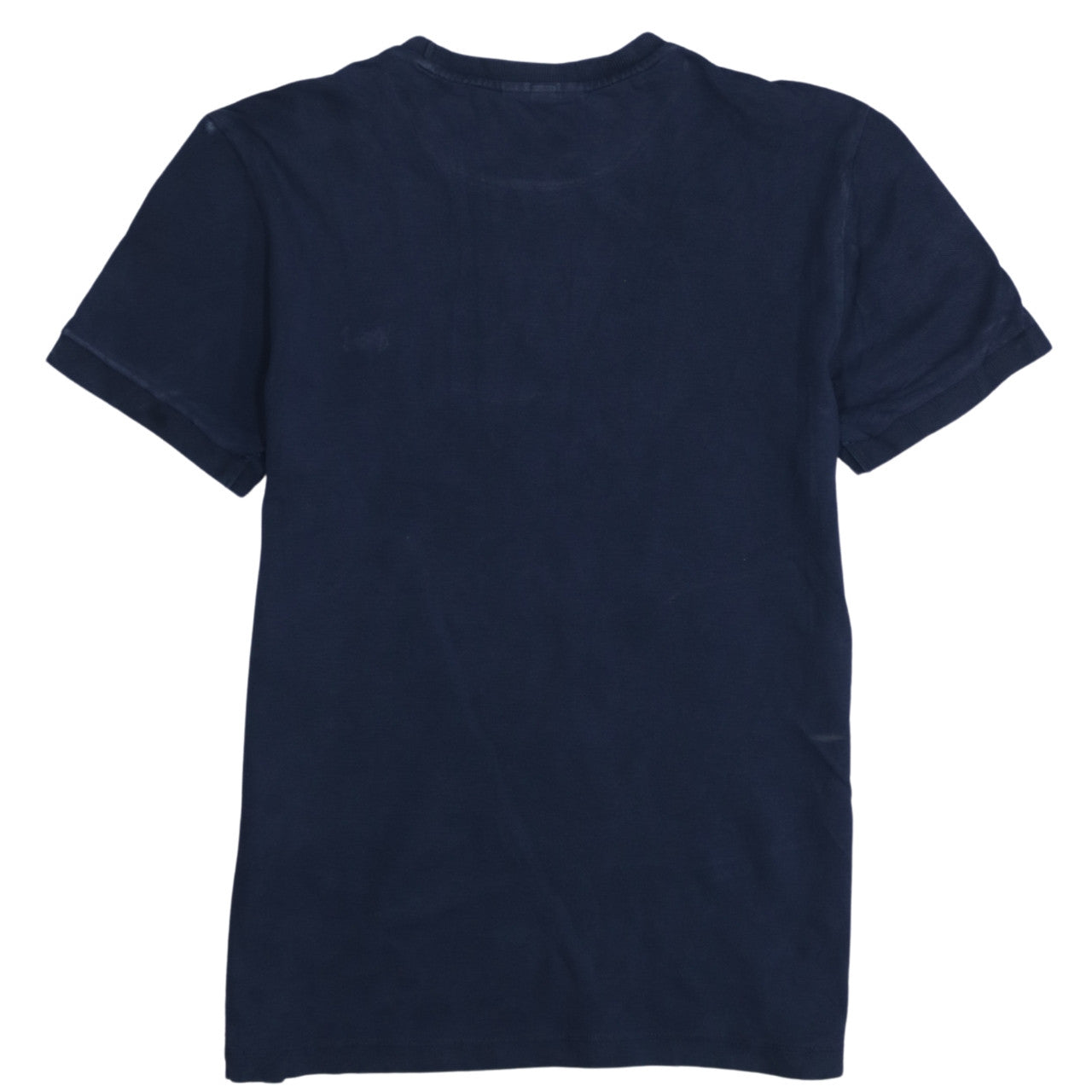 Lacoste Men's Navy Blue Regular Fit Cotton Crew Neck T-Shirt XS